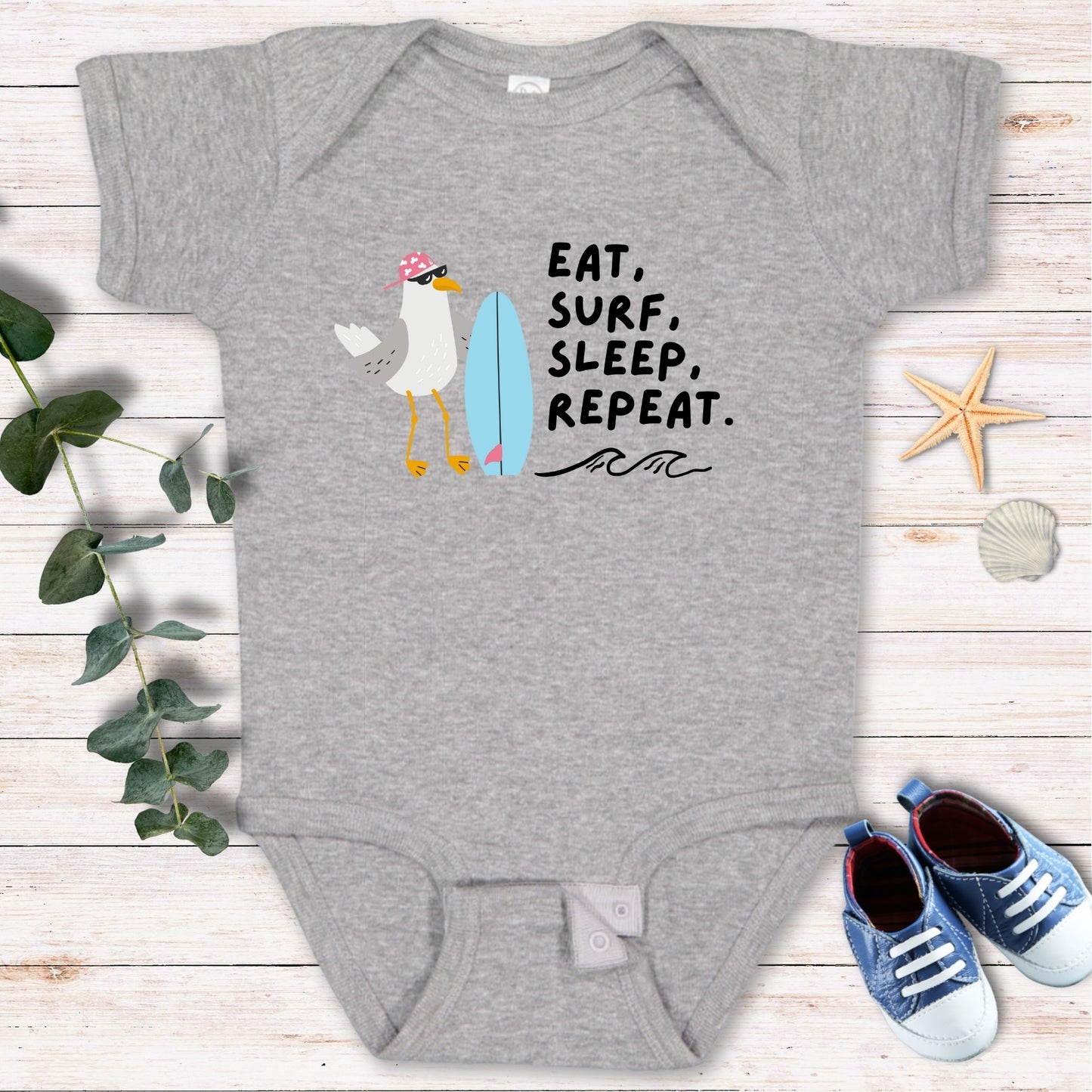 Eat surf sleep 2 Bodysuit