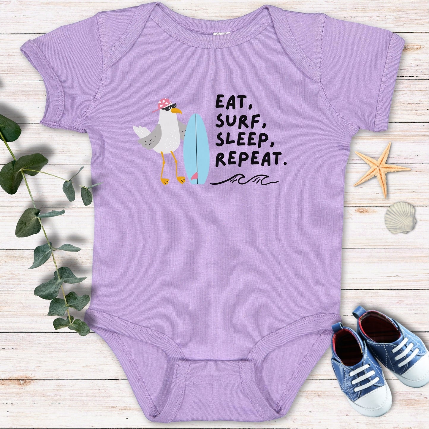 Eat surf sleep 2 Bodysuit