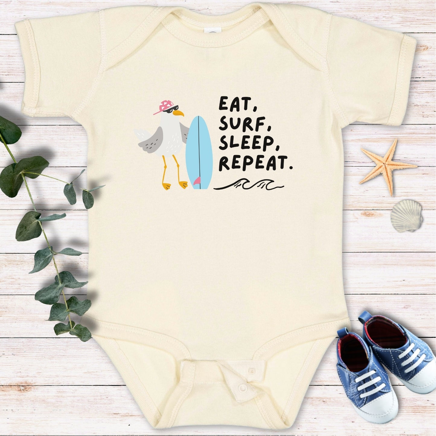 Eat surf sleep 2 Bodysuit
