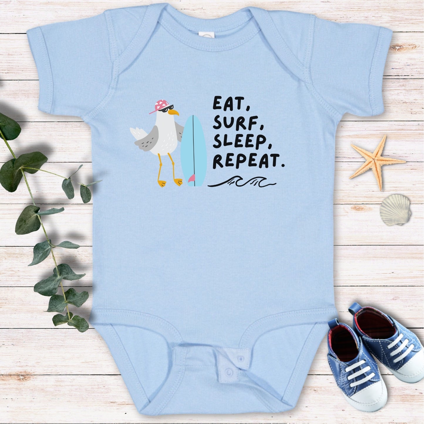 Eat surf sleep 2 Bodysuit