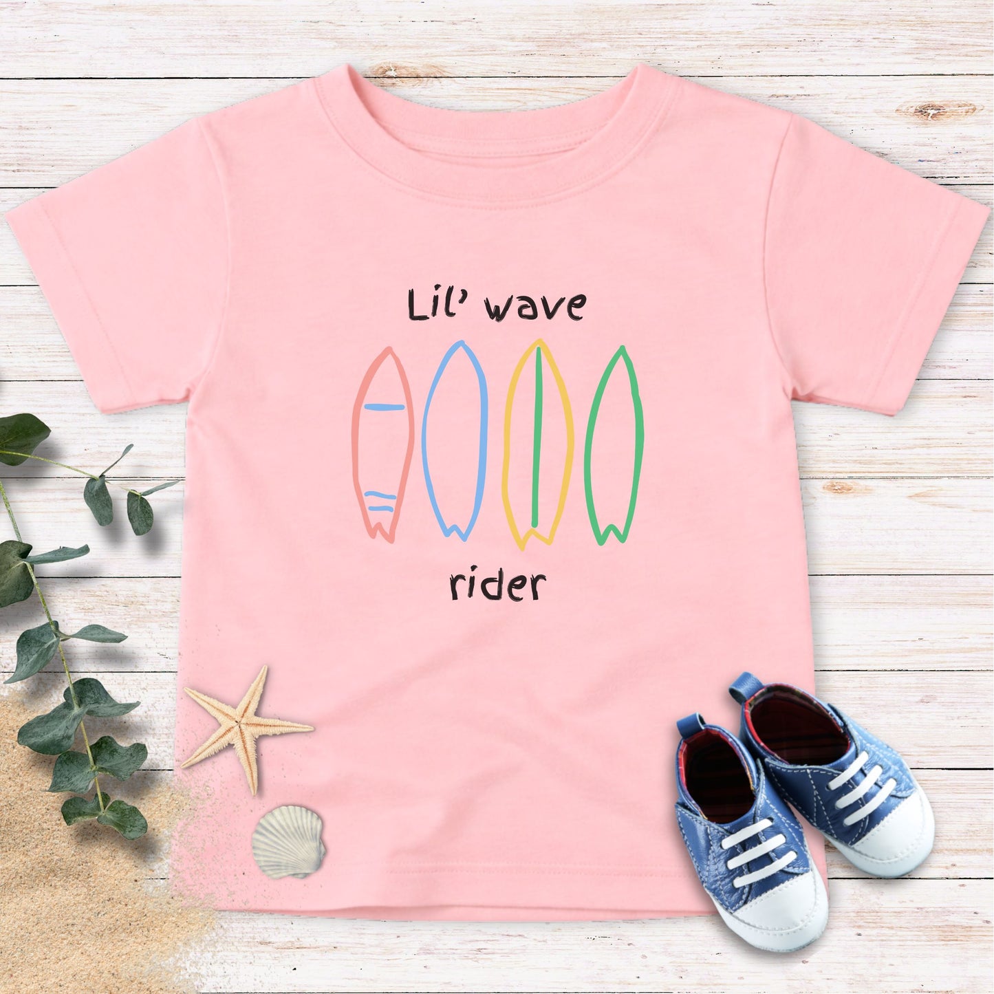Lil' wave rider Toddler Tee