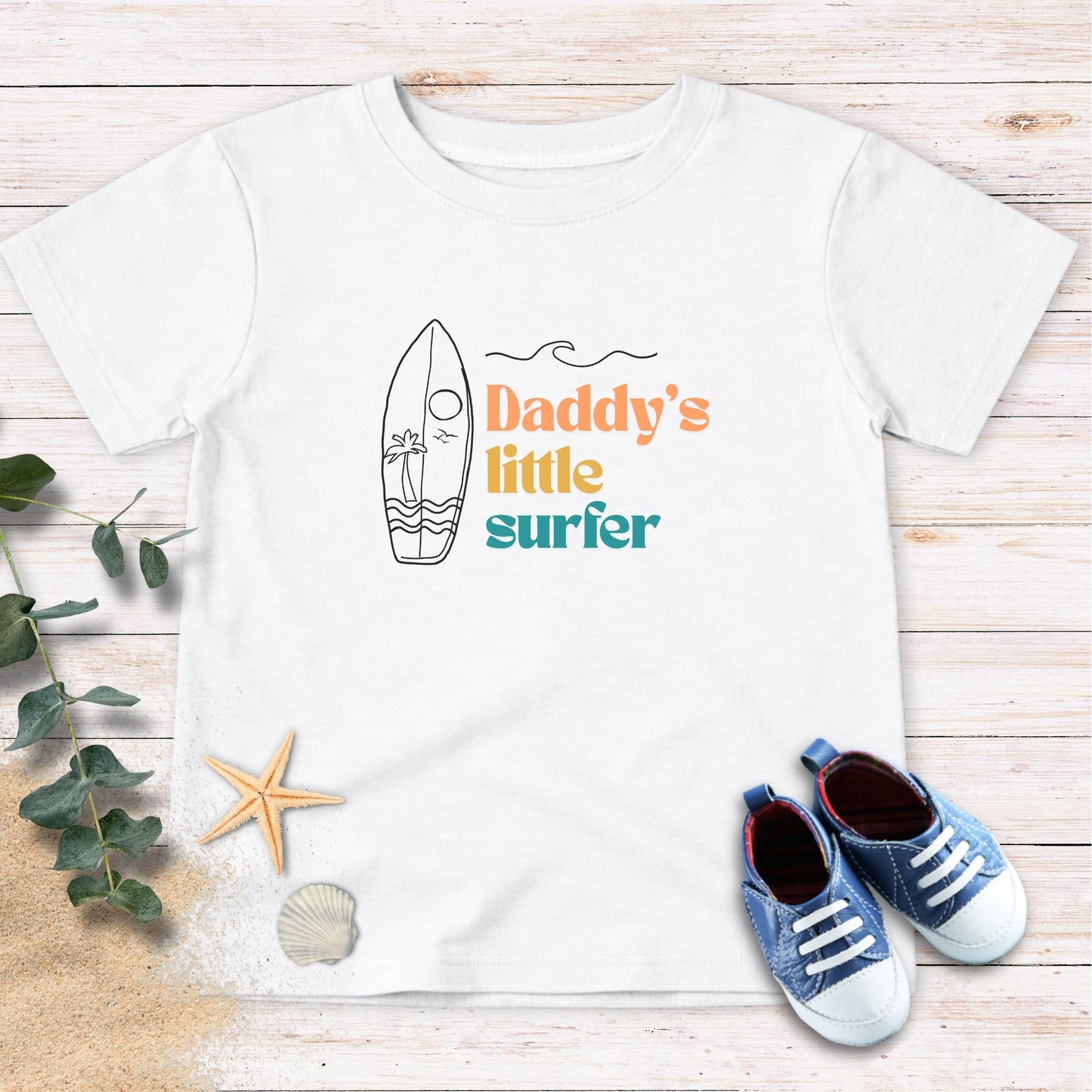 Daddy's surfer Toddler Tee