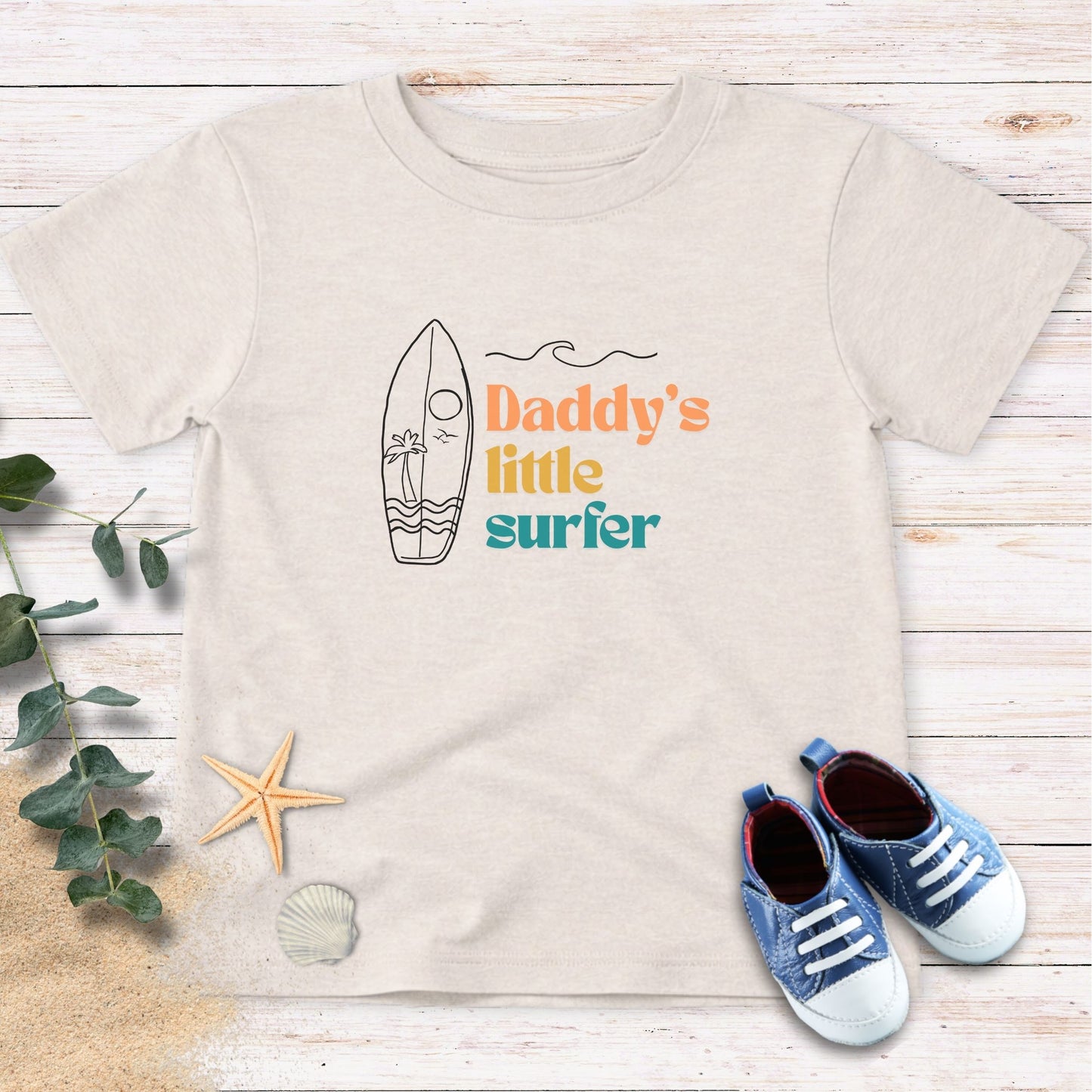 Daddy's surfer Toddler Tee