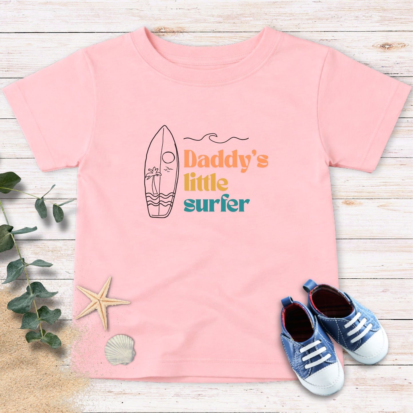 Daddy's surfer Toddler Tee