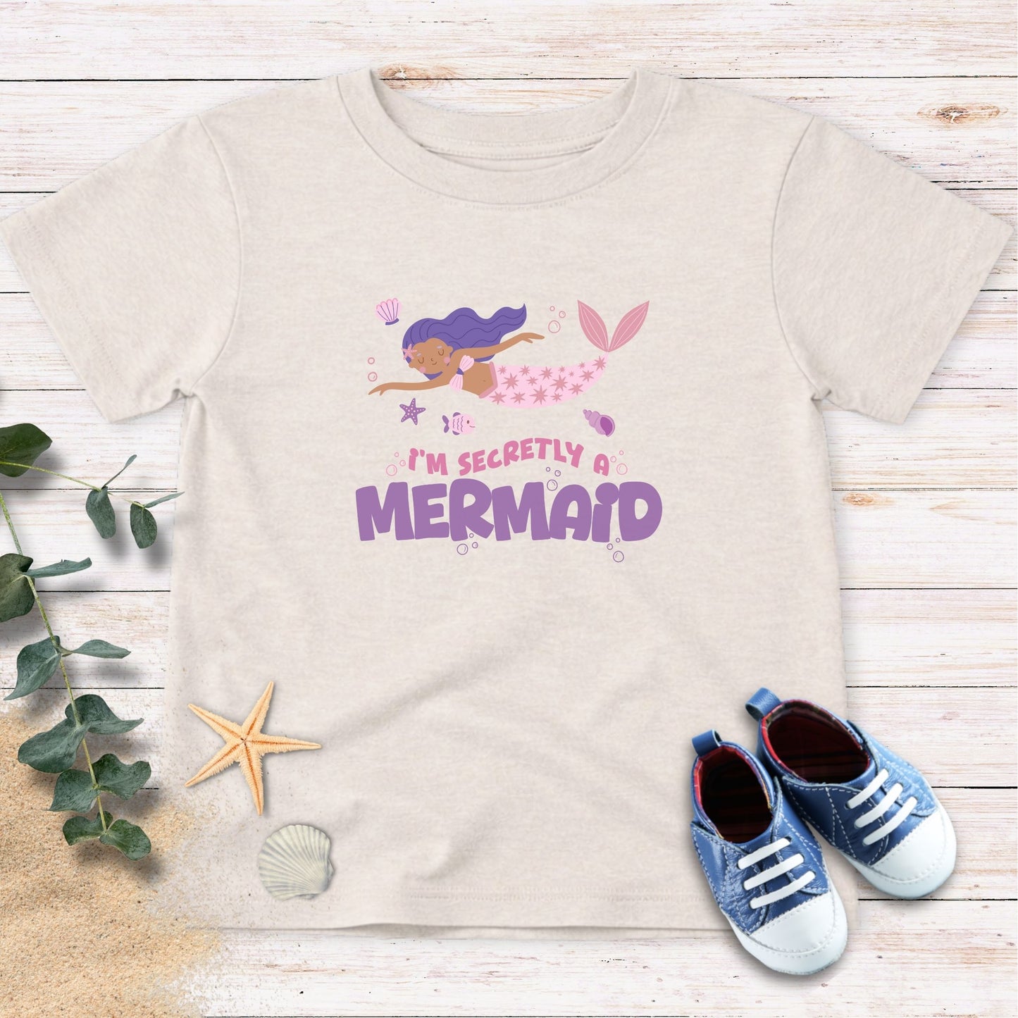 Secretly mermaid Toddler Tee