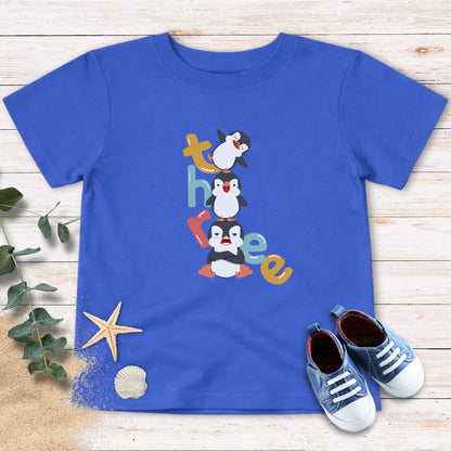 Three penguins Toddler Tee