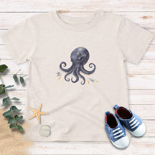 Octopus & stars Toddler Tee