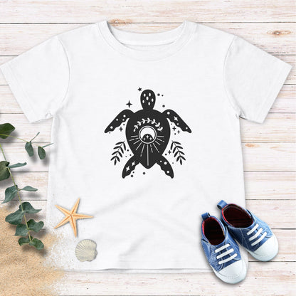 Turtle black Toddler Tee