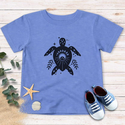 Turtle black Toddler Tee