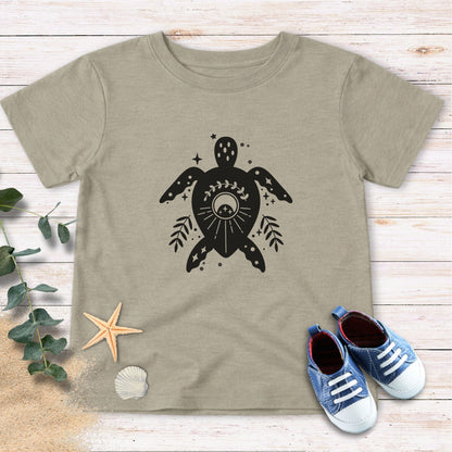 Turtle black Toddler Tee