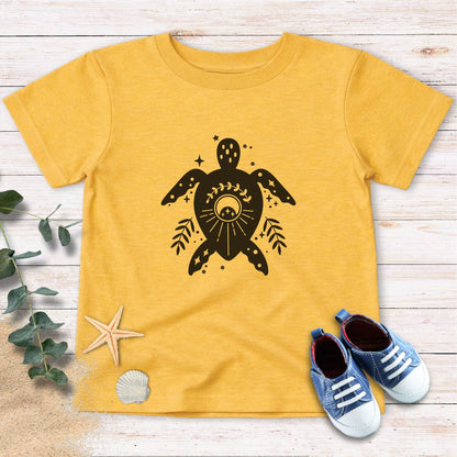 Turtle black Toddler Tee