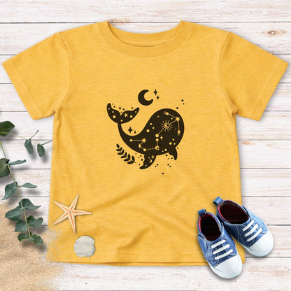 Moon & whale Toddler Tee