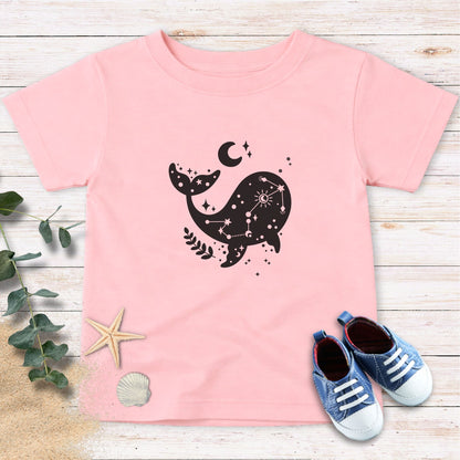 Moon & whale Toddler Tee