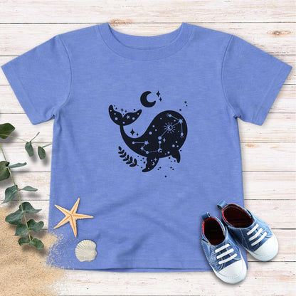 Moon & whale Toddler Tee