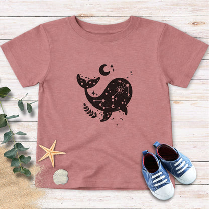 Moon & whale Toddler Tee