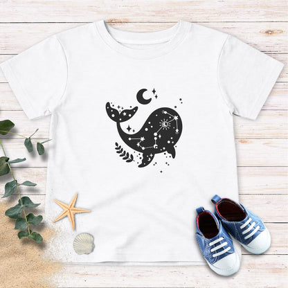 Moon & whale Toddler Tee