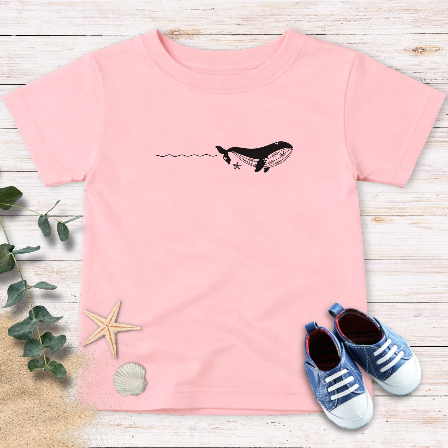 Whale path Toddler Tee