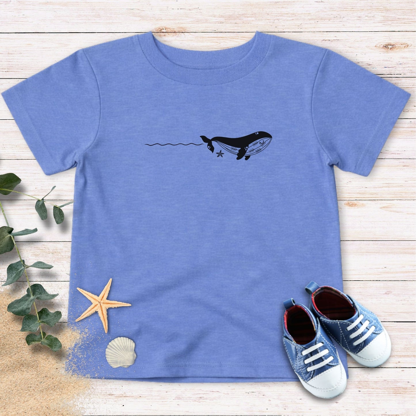 Whale path Toddler Tee