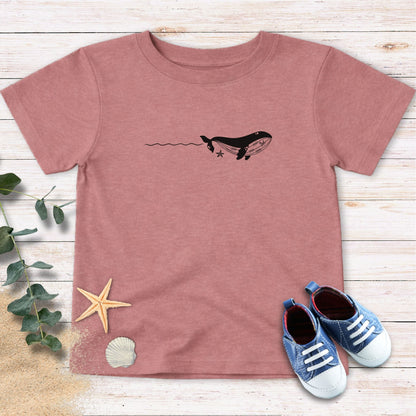 Whale path Toddler Tee