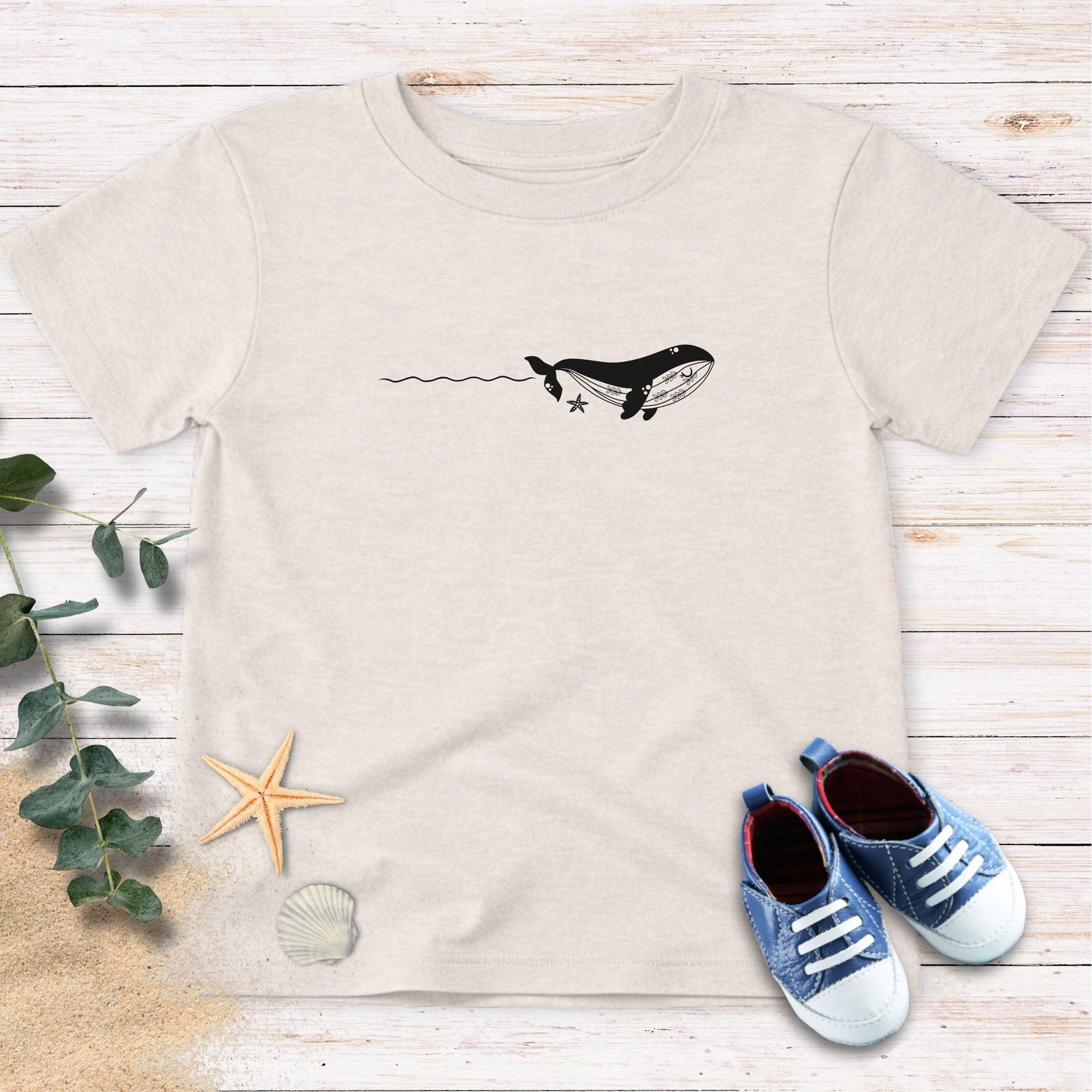Whale path Toddler Tee