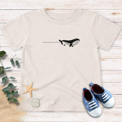 Whale path Toddler Tee