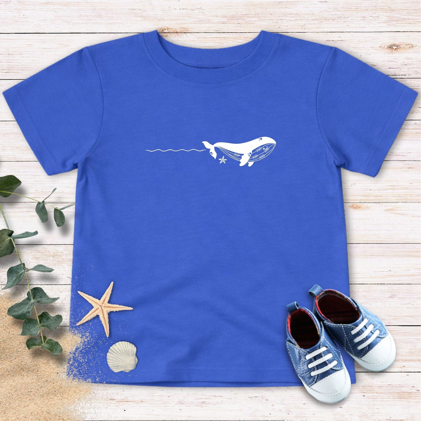 Whale path Toddler Tee