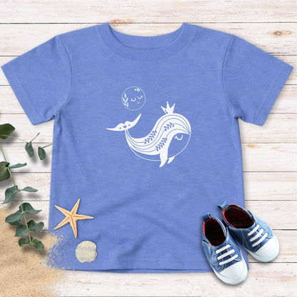Royal Whale Toddler Tee