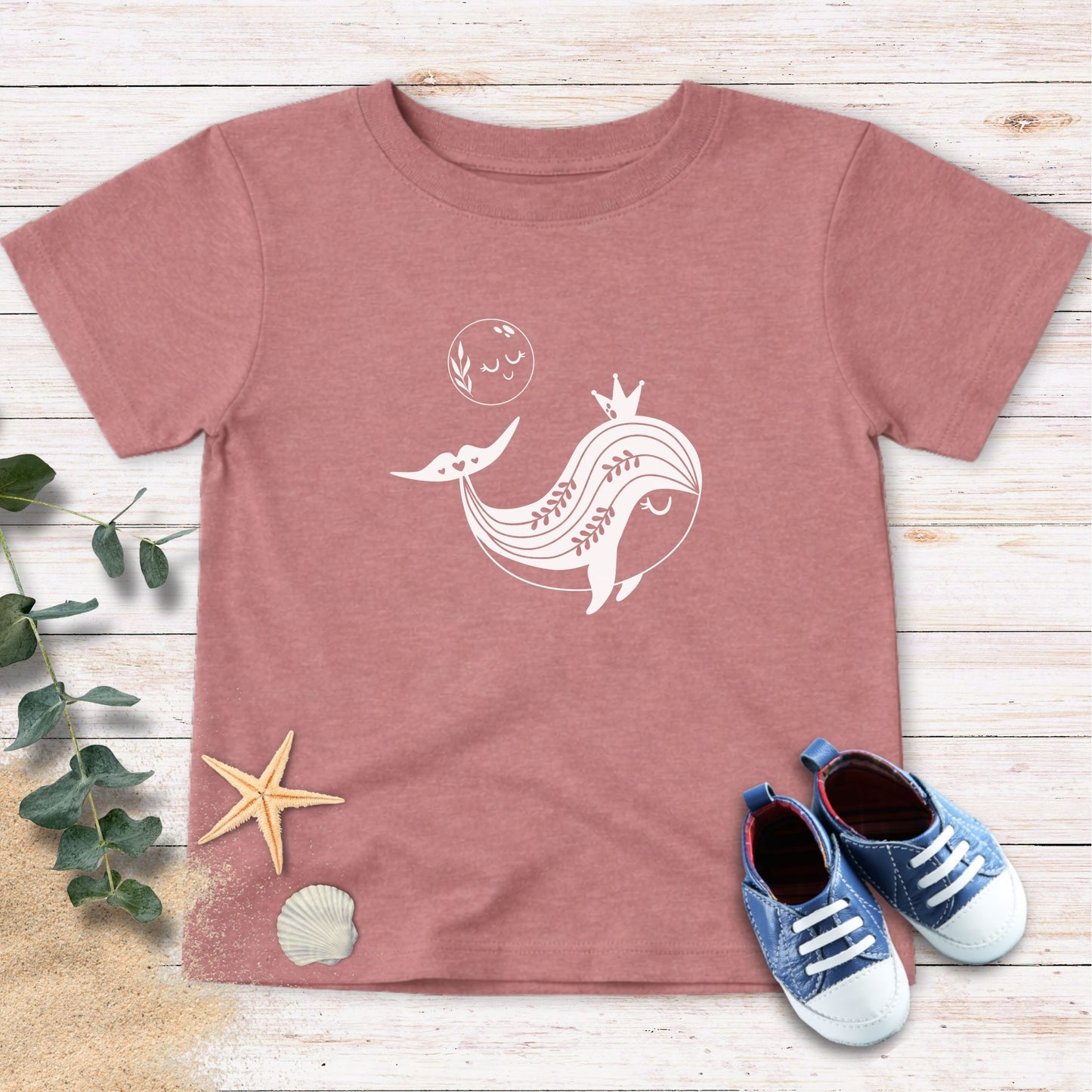 Royal Whale Toddler Tee