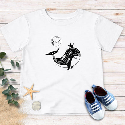 Royal Whale Toddler Tee