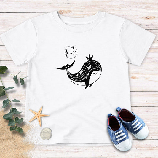 Royal Whale Toddler Tee