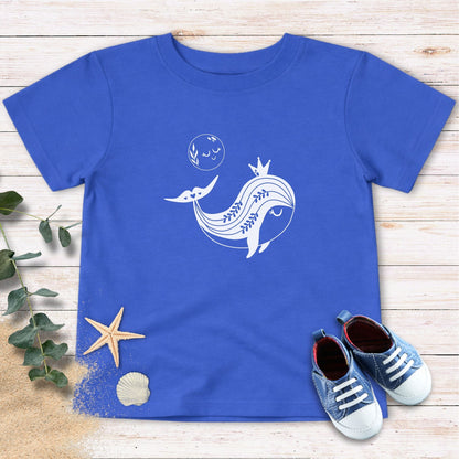 Royal Whale Toddler Tee