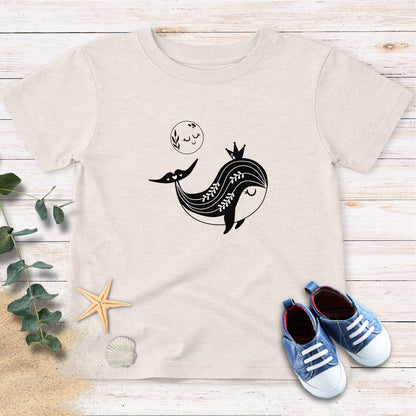 Royal Whale Toddler Tee