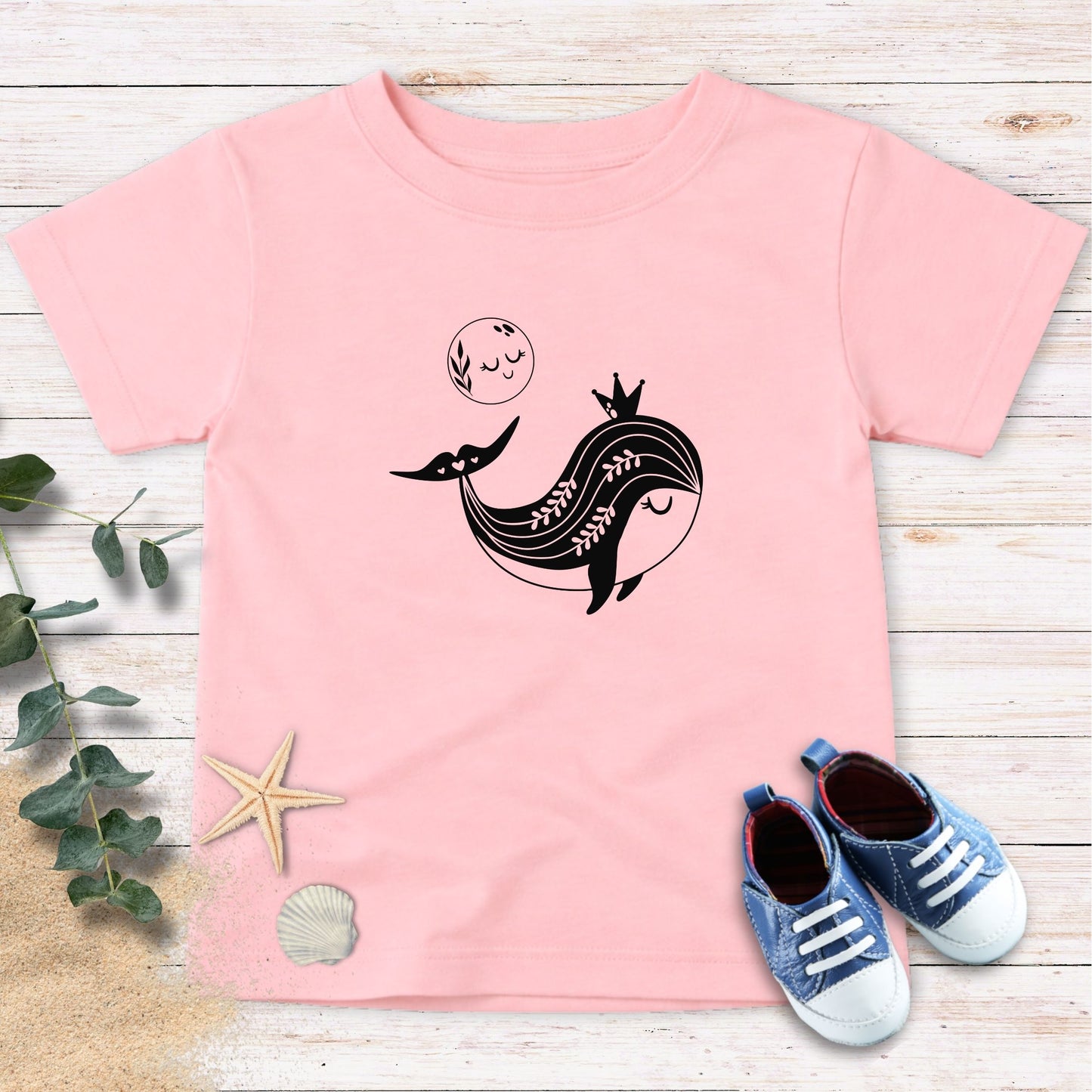 Royal Whale Toddler Tee