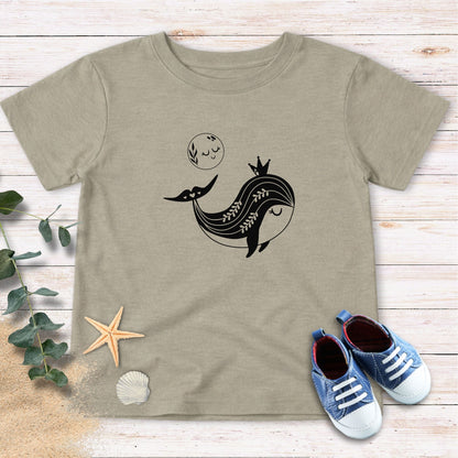 Royal Whale Toddler Tee