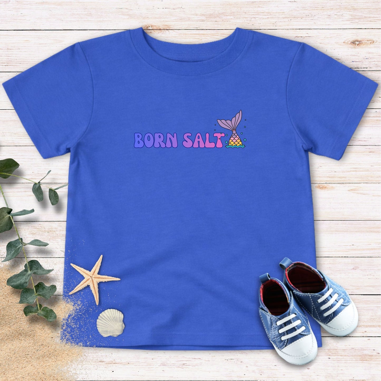 Born Salty Toddler Tee