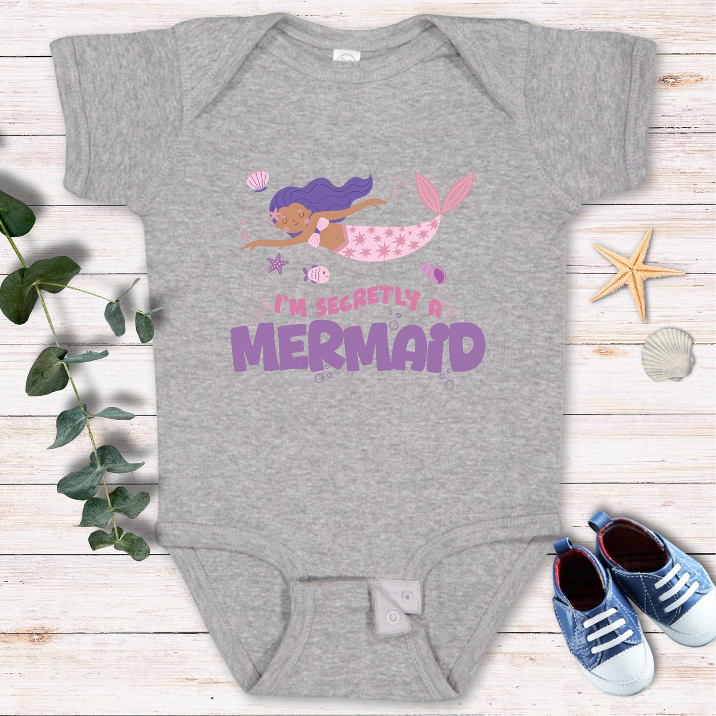 I'm secretly Mermaid Bodysuit