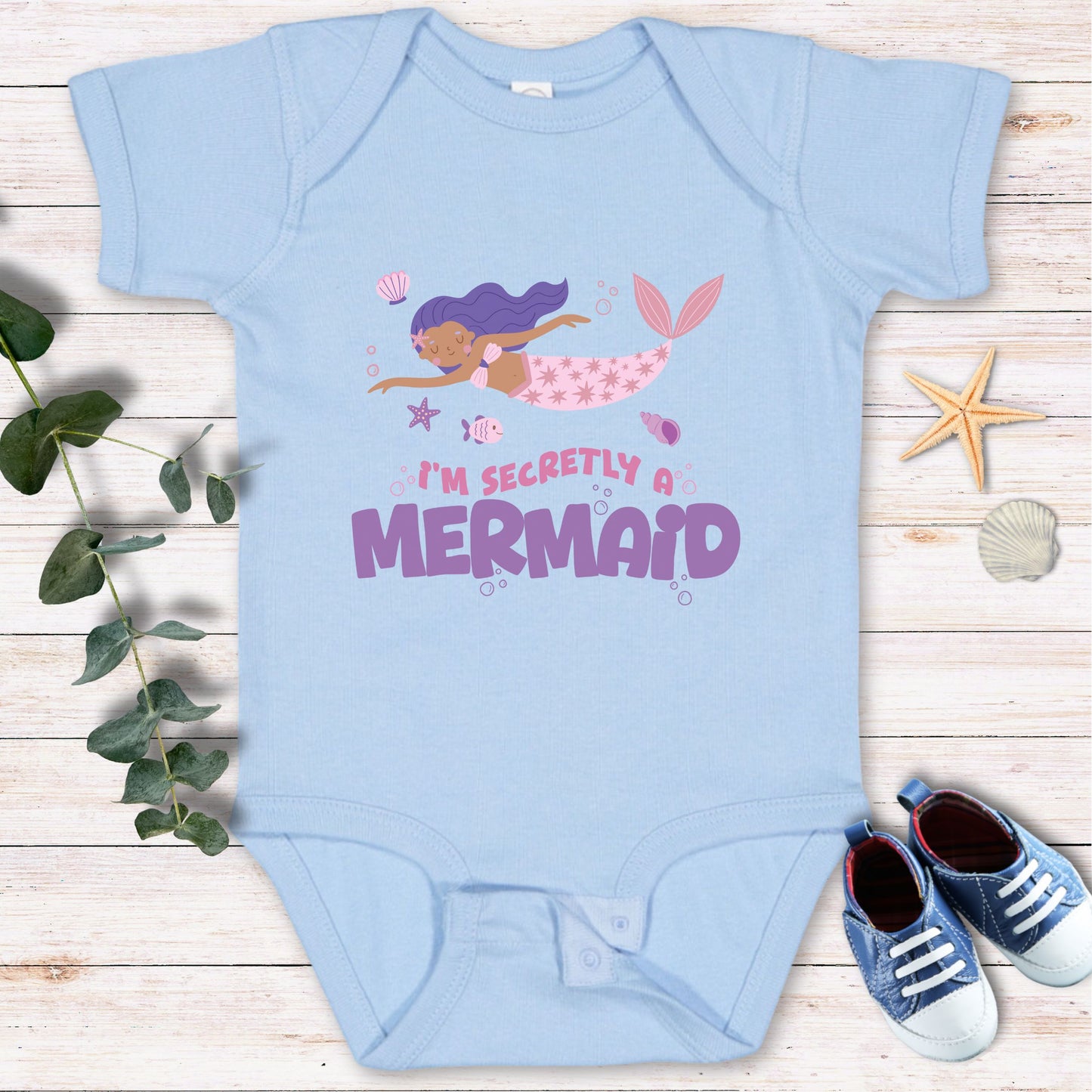 I'm secretly Mermaid Bodysuit