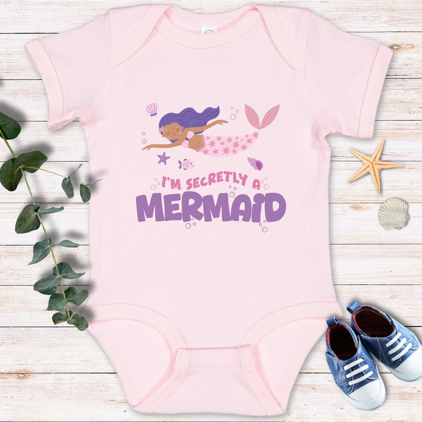 I'm secretly Mermaid Bodysuit