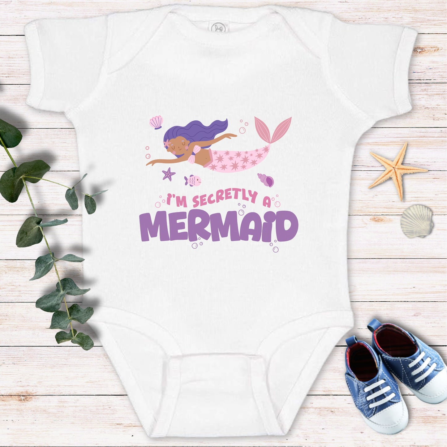 I'm secretly Mermaid Bodysuit