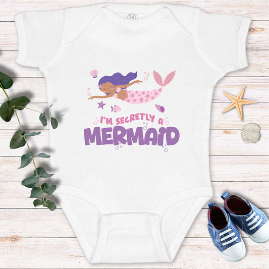 I'm secretly Mermaid Bodysuit