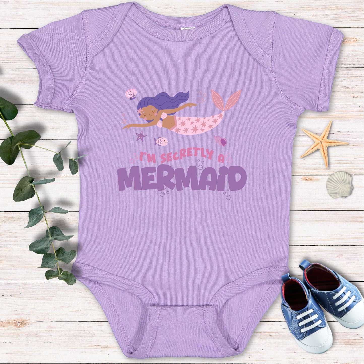 I'm secretly Mermaid Bodysuit