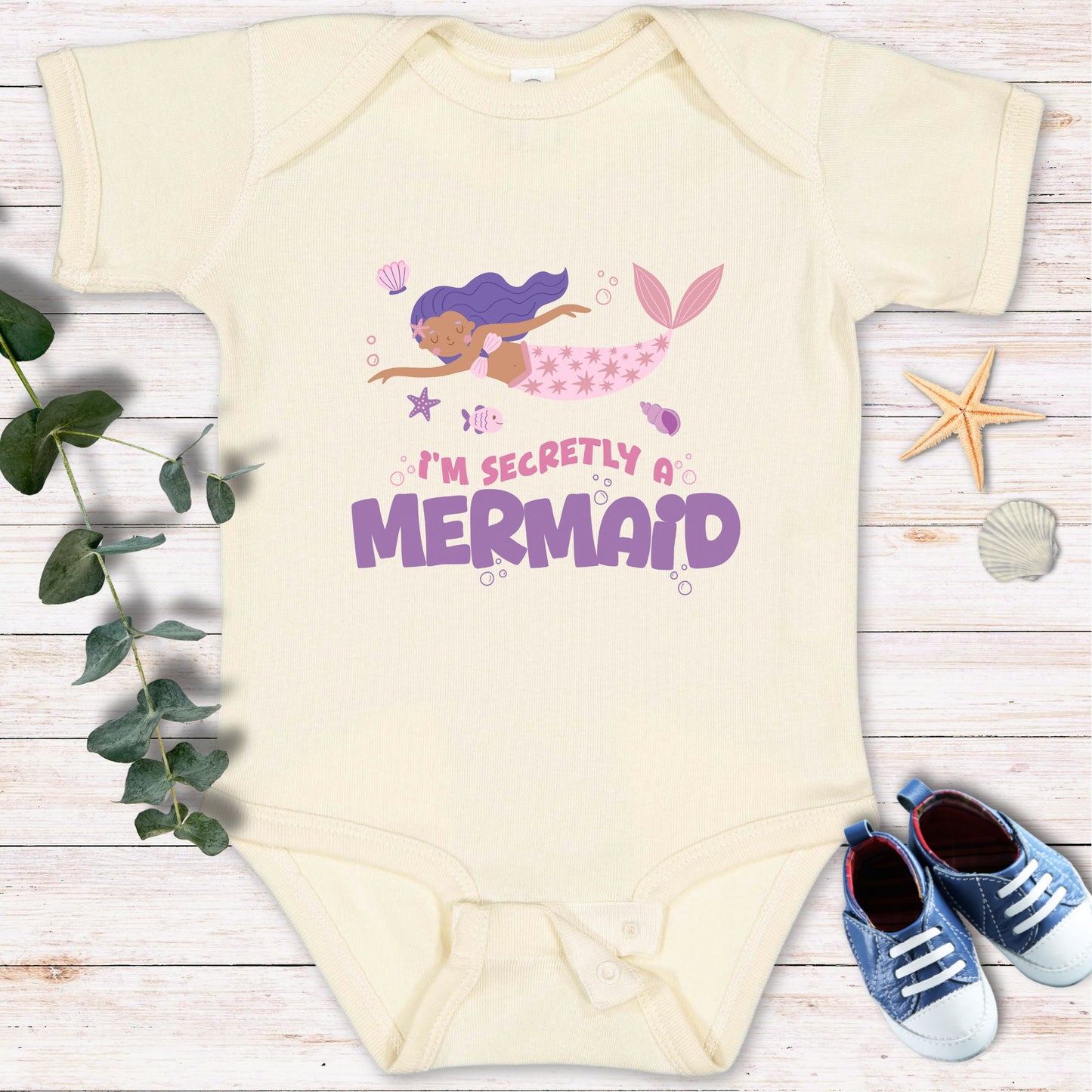 I'm secretly Mermaid Bodysuit