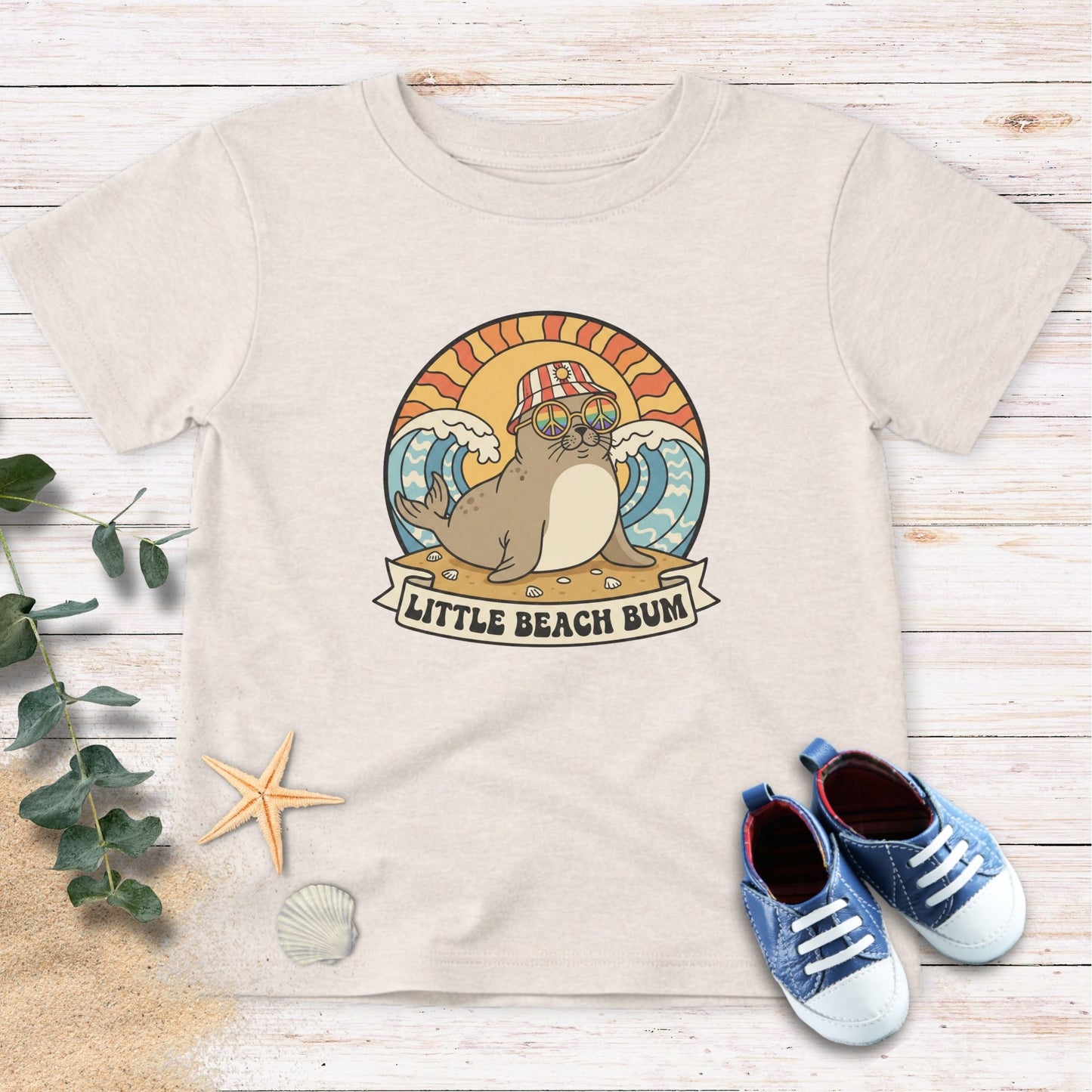 Little Beach Bum Toddler Tee