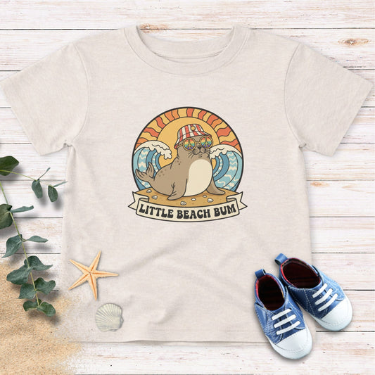 Little Beach Bum Toddler Tee
