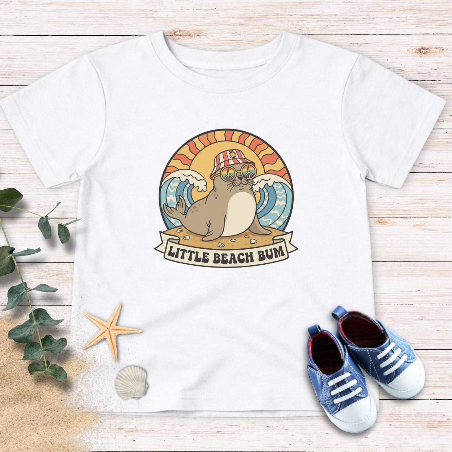 Little Beach Bum Toddler Tee