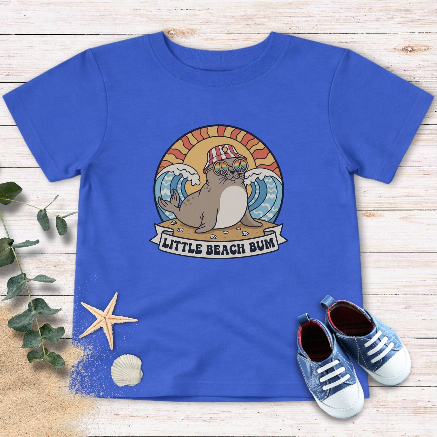 Little Beach Bum Toddler Tee