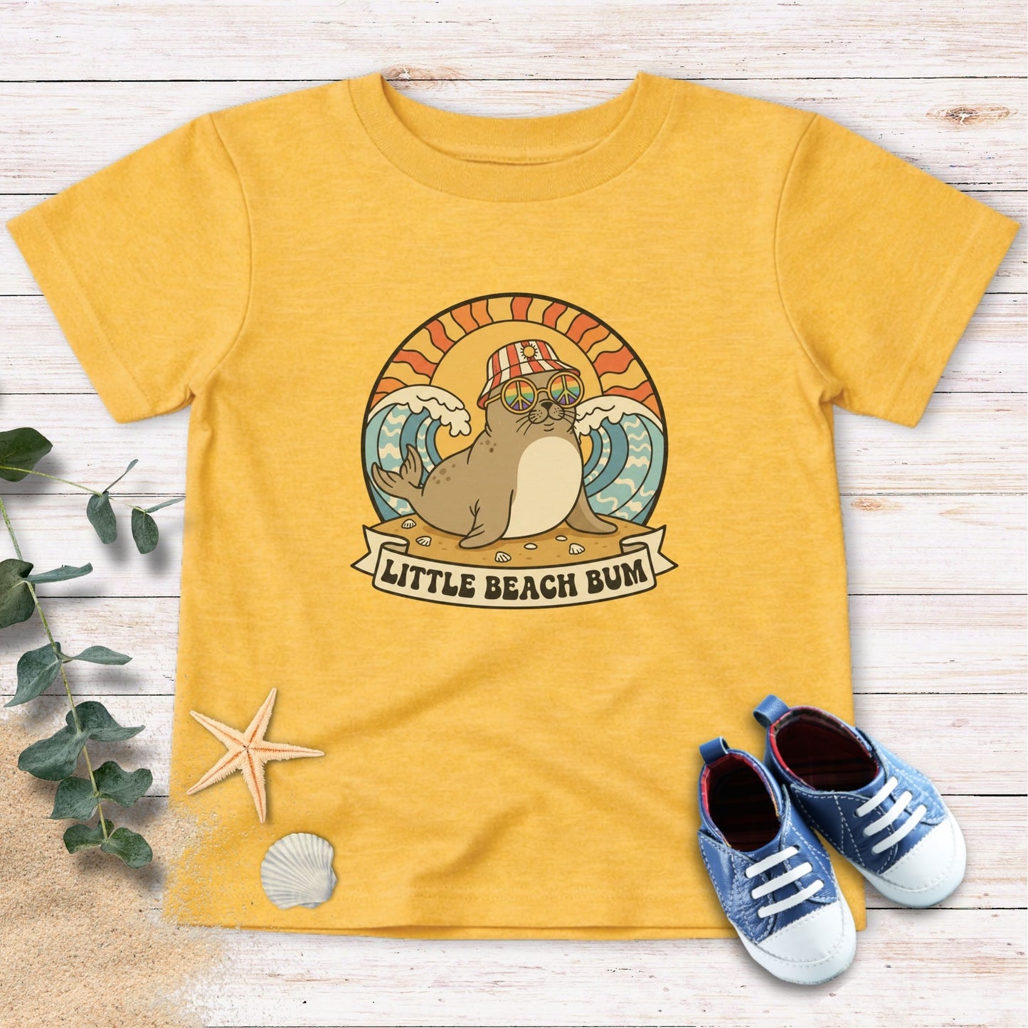 Little Beach Bum Toddler Tee