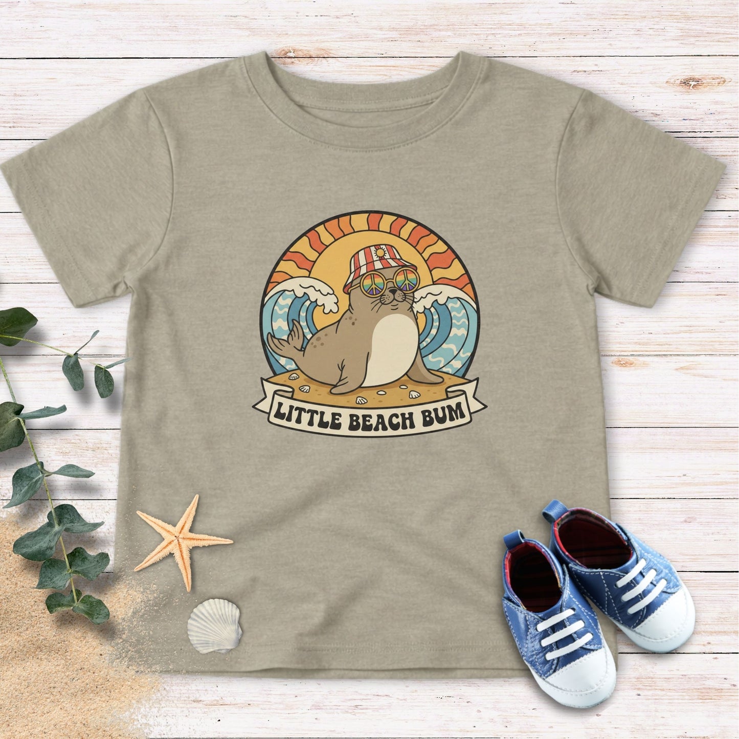 Little Beach Bum Toddler Tee