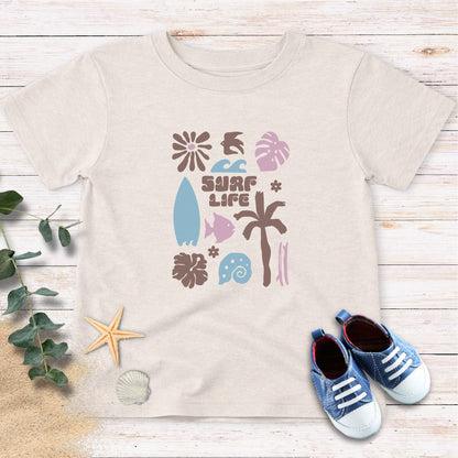 Surf life Toddler Tee
