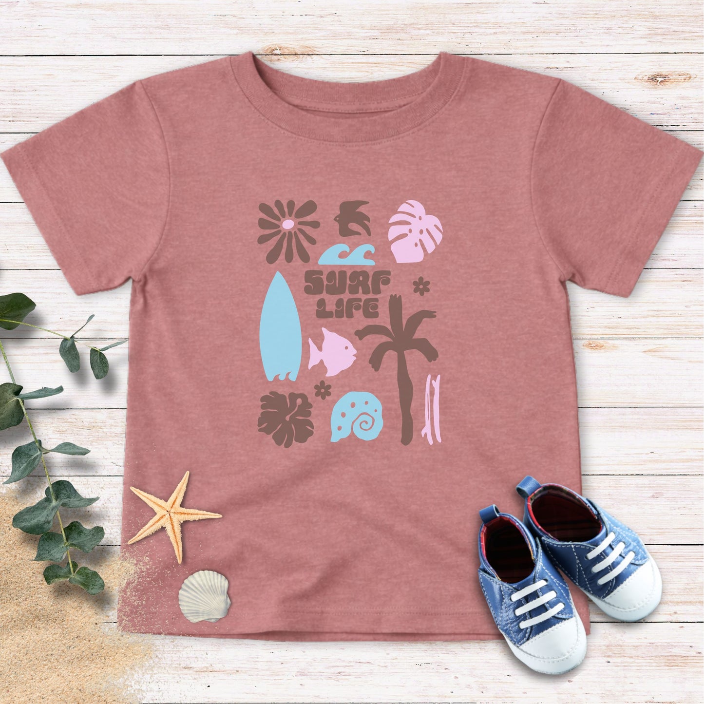 Surf life Toddler Tee